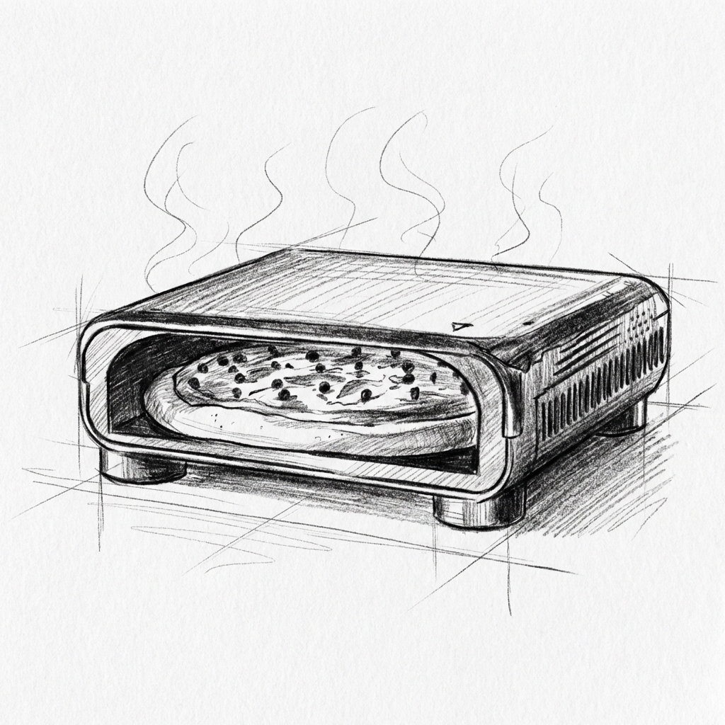 Horno de Pizza Compacto